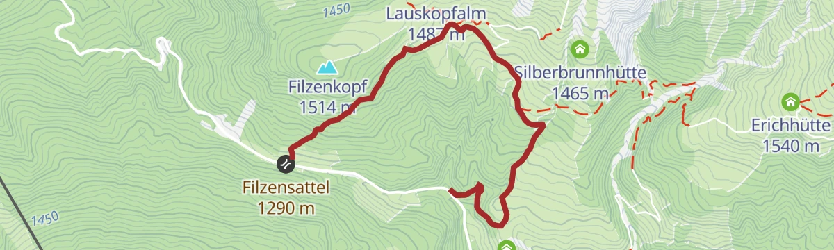 Route map: Almwanderung zur Pichlalm